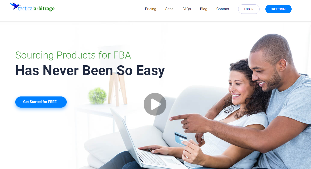 Tacticalarbitrage landing page