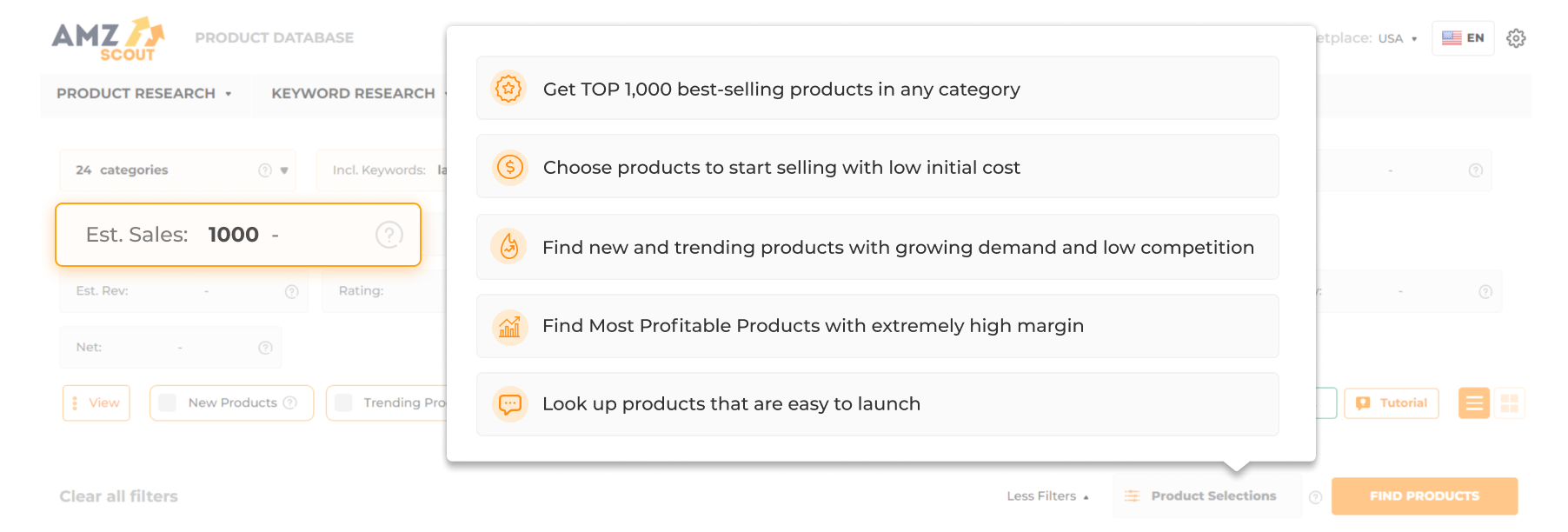 The Ultimate List of the Top Best-Selling Product Categories on