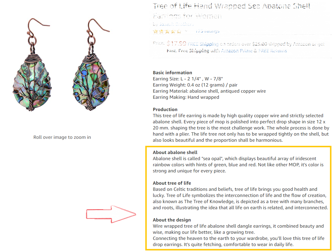 How to write product descriptions when selling on Amazon handmade