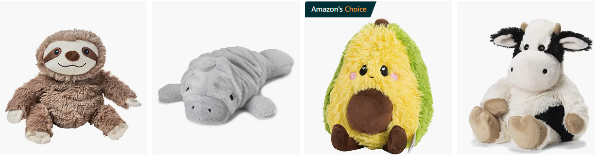 Winter Product Trends - Heating Pad Plush Animal
