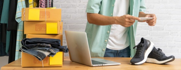 Taking a photo for Amazon product