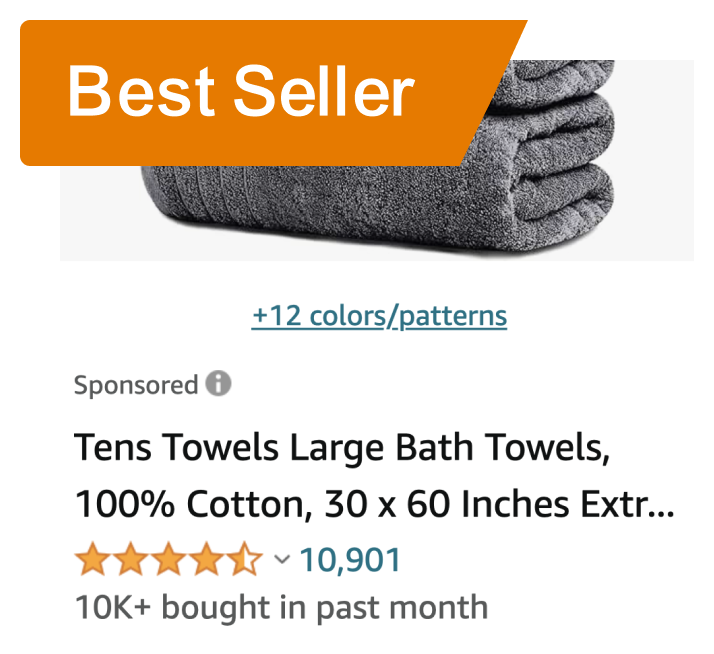 Amazon Best Seller Badge  Amazon Best Seller Badge
