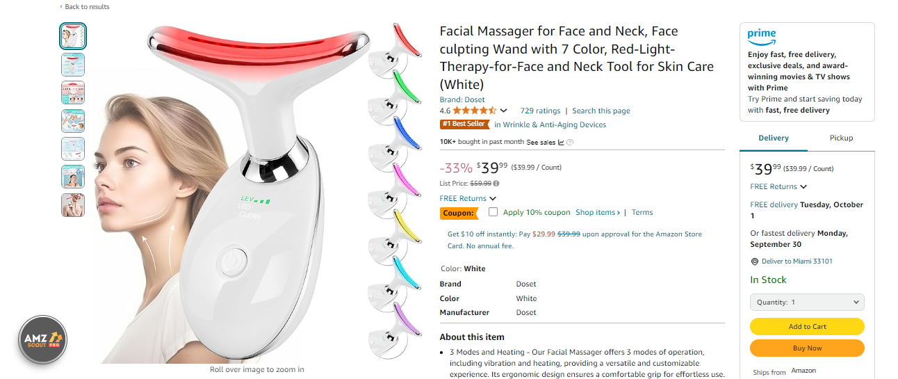 TikTok Viral: face massager