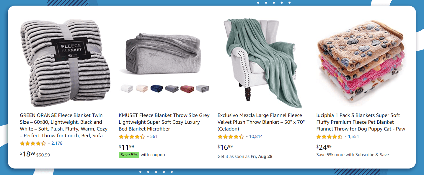 Fleece blankets - best products to sell on amazon #4