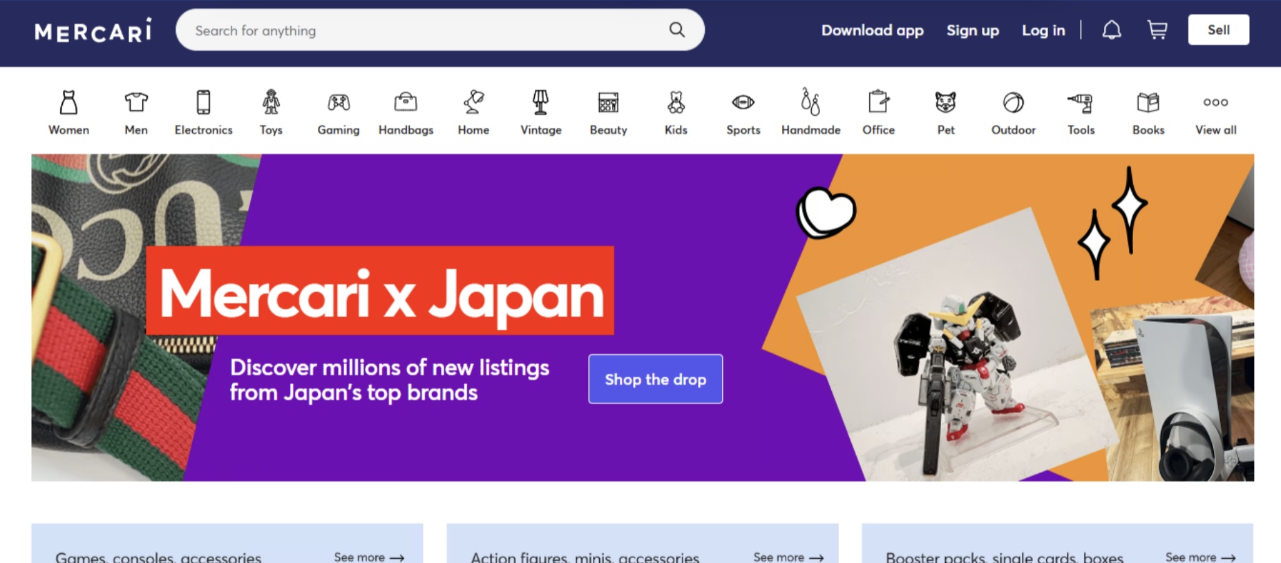 Sites like eBay - Mercari