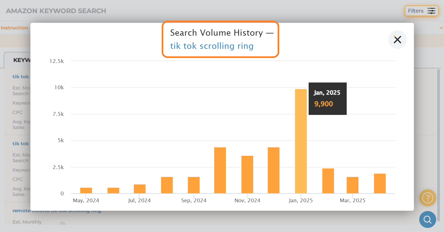 TikTok Viral: scrolling ring screenshot