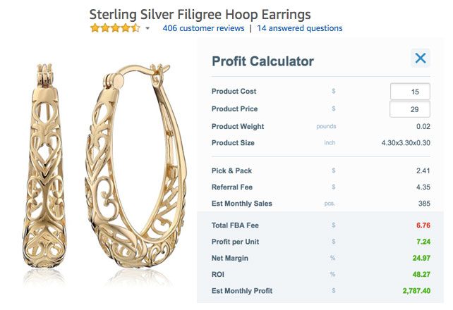 Products from India Sterling Silver Earrings Amazon