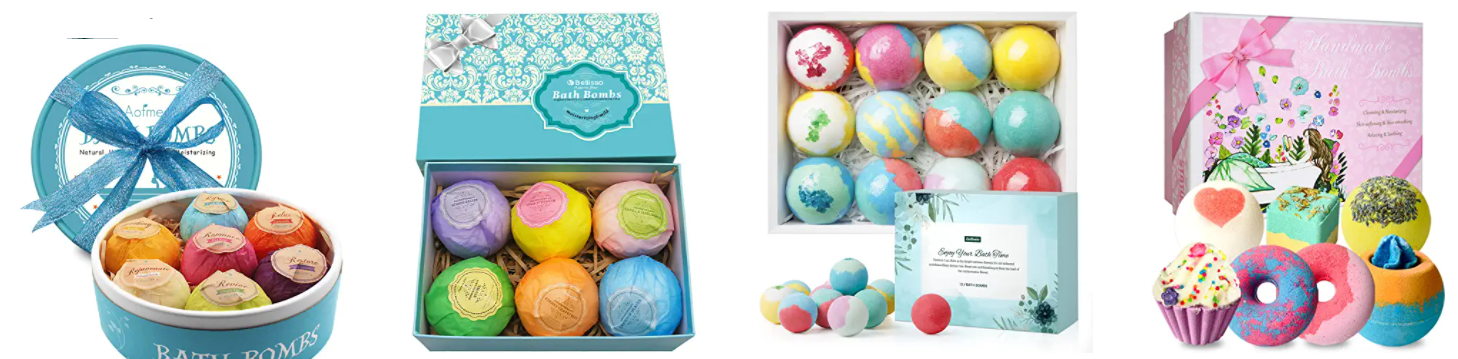 Best selling products online in 2022 - bath bombs