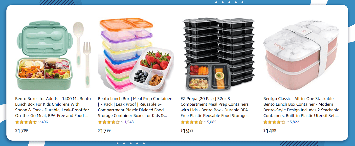 Bento boxes - best products to sell on amazon #1