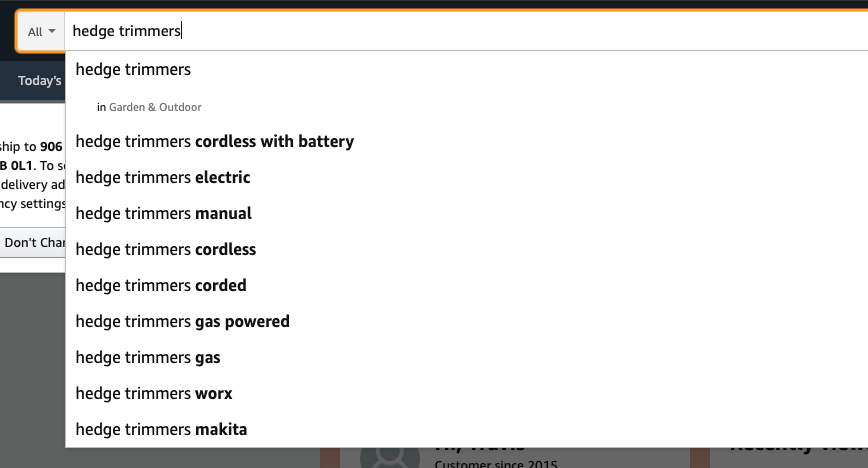 Schlüsselwort-Recherche auf Amazon