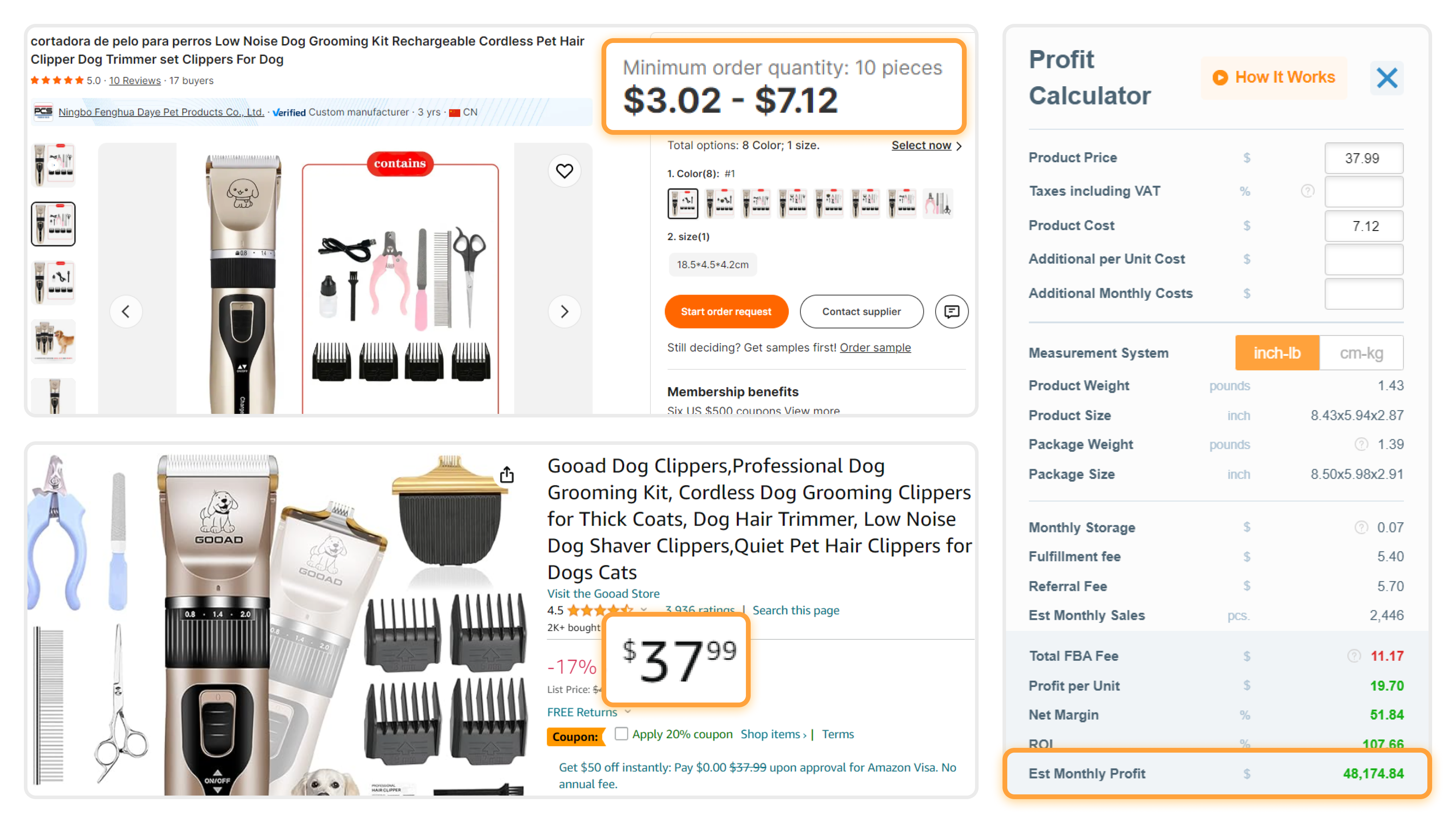 Health supplements for pets is one of the best products to buy from Alibaba