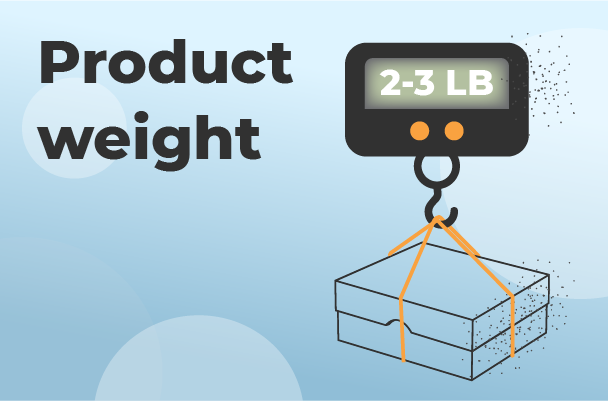 Optimum product weight for selling on Amazon