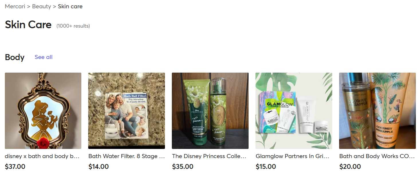 Beauty and Personal Care is One of the Categories that Sell Best on Mercari