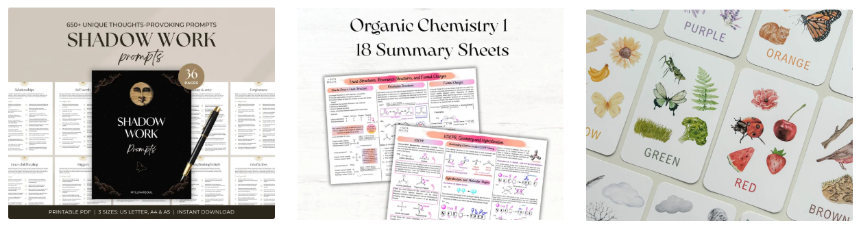 Digital Product Ideas - Educational & Info Products