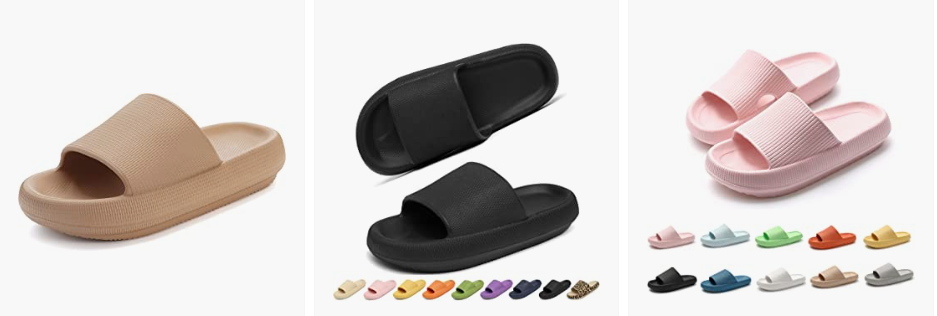 Cloud Slippers is one of Amazon trends