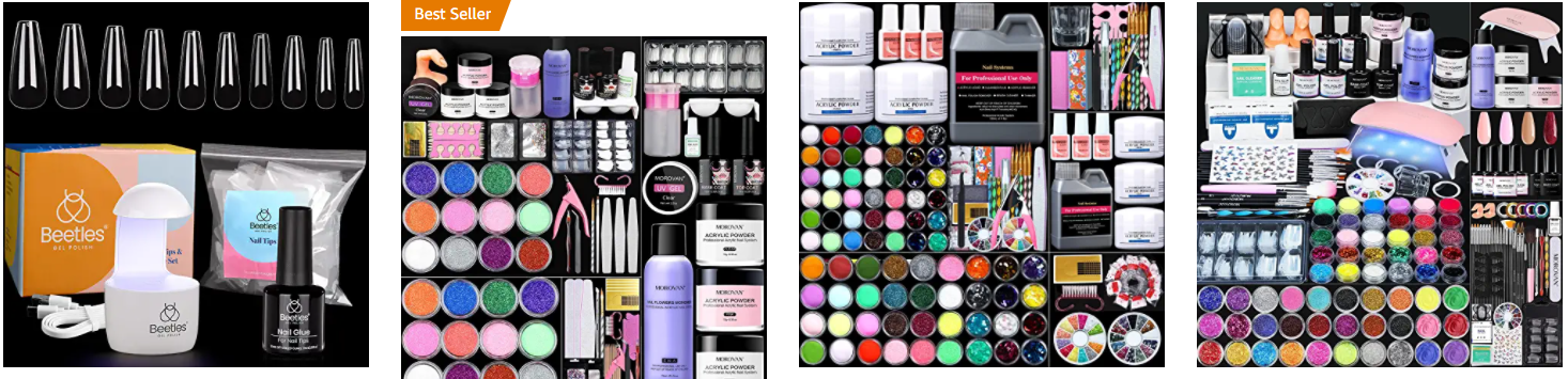 Nail kits is one of the best beauty & personal care dropshipping products 
