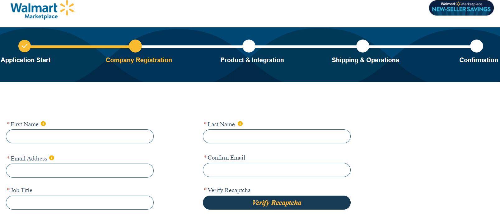 Create seller account on Walmart vs Amazon