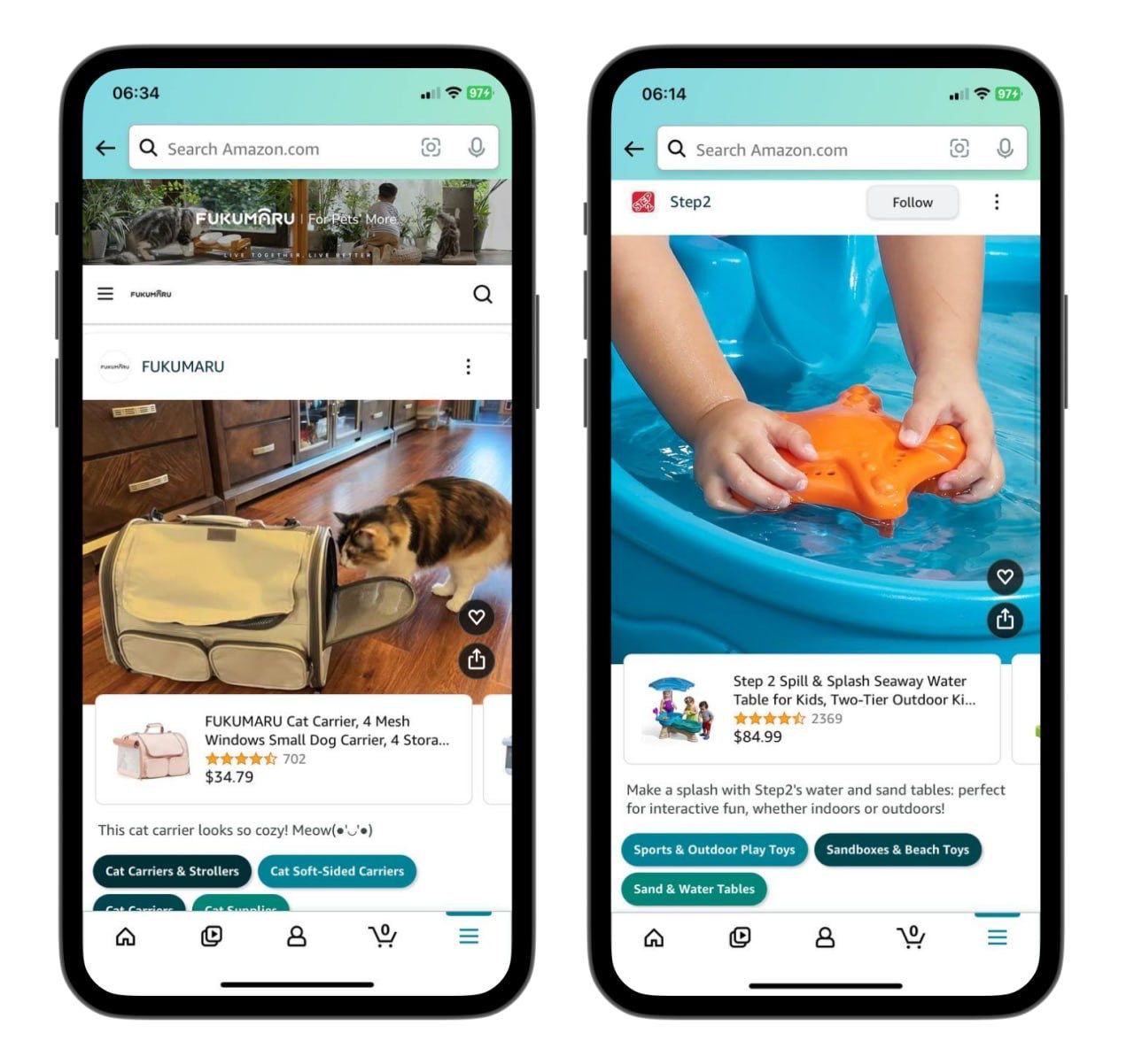Store feed Store feed