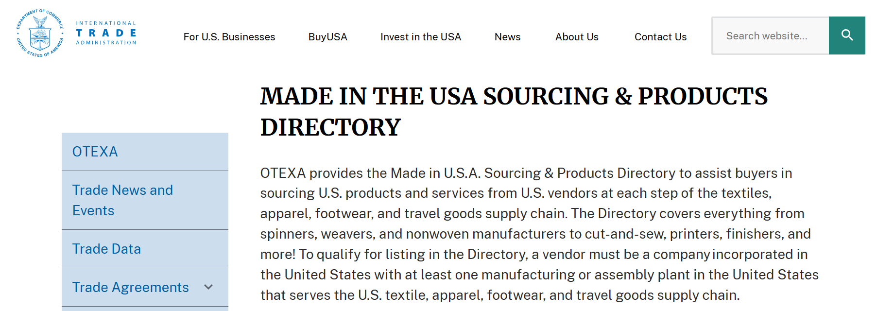 Find clothing manufacturers on local directories