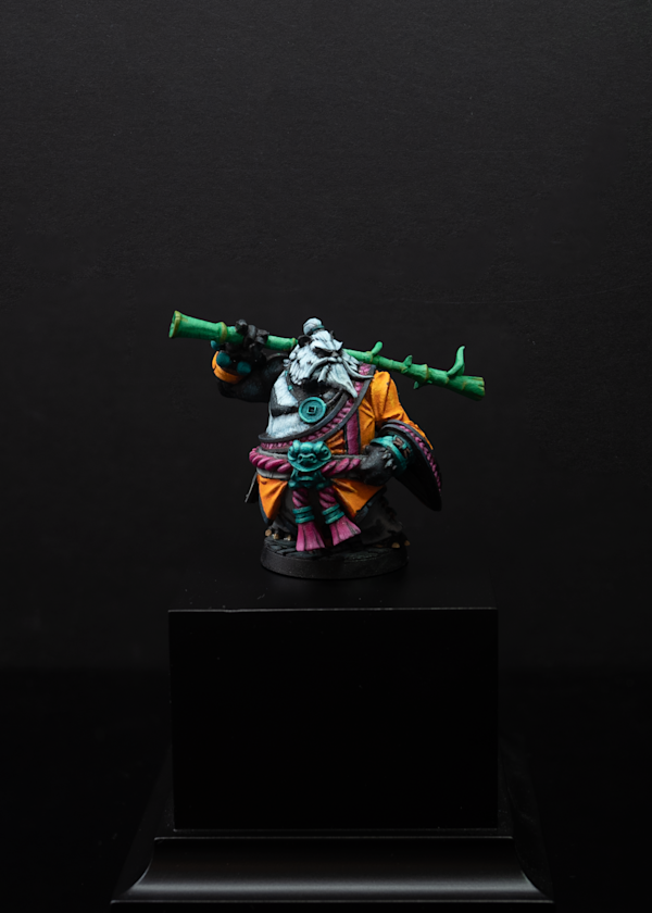 Front facing view of Sam-Wise Miniature from Bite the Bullet Studios