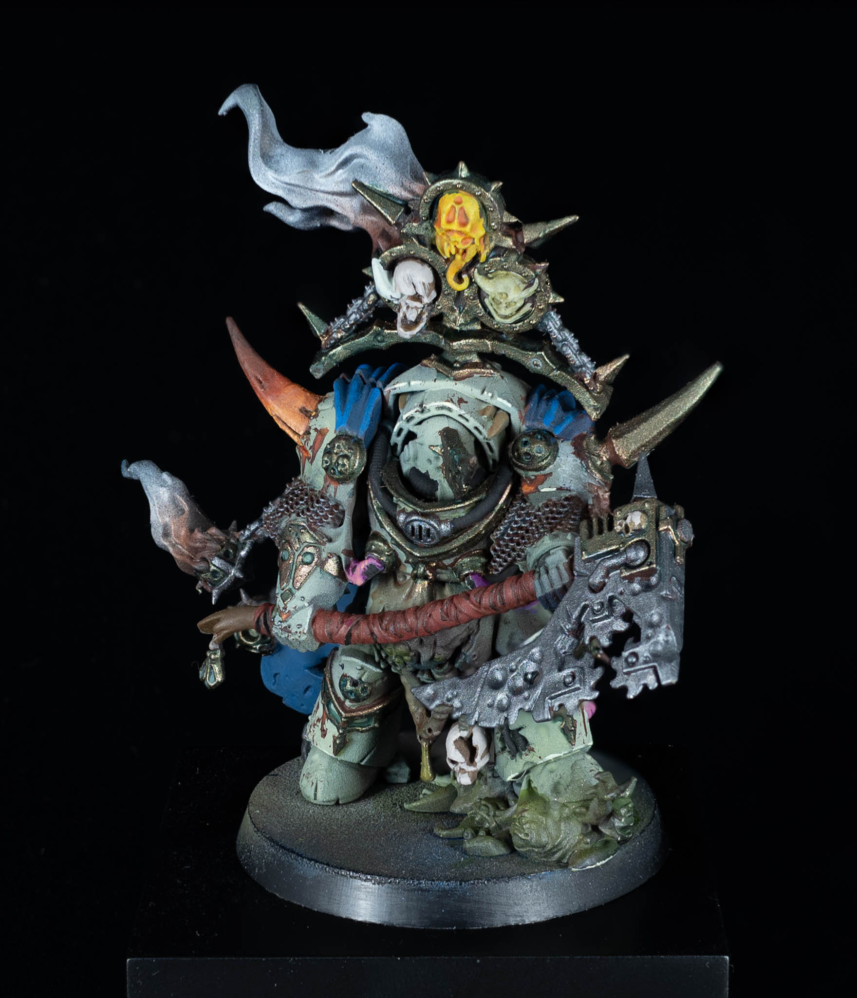Front view of Lord of Contagion from Games Workshop