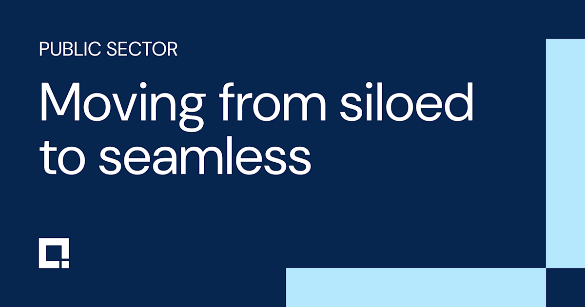 Empowering government teams to move at modern speed