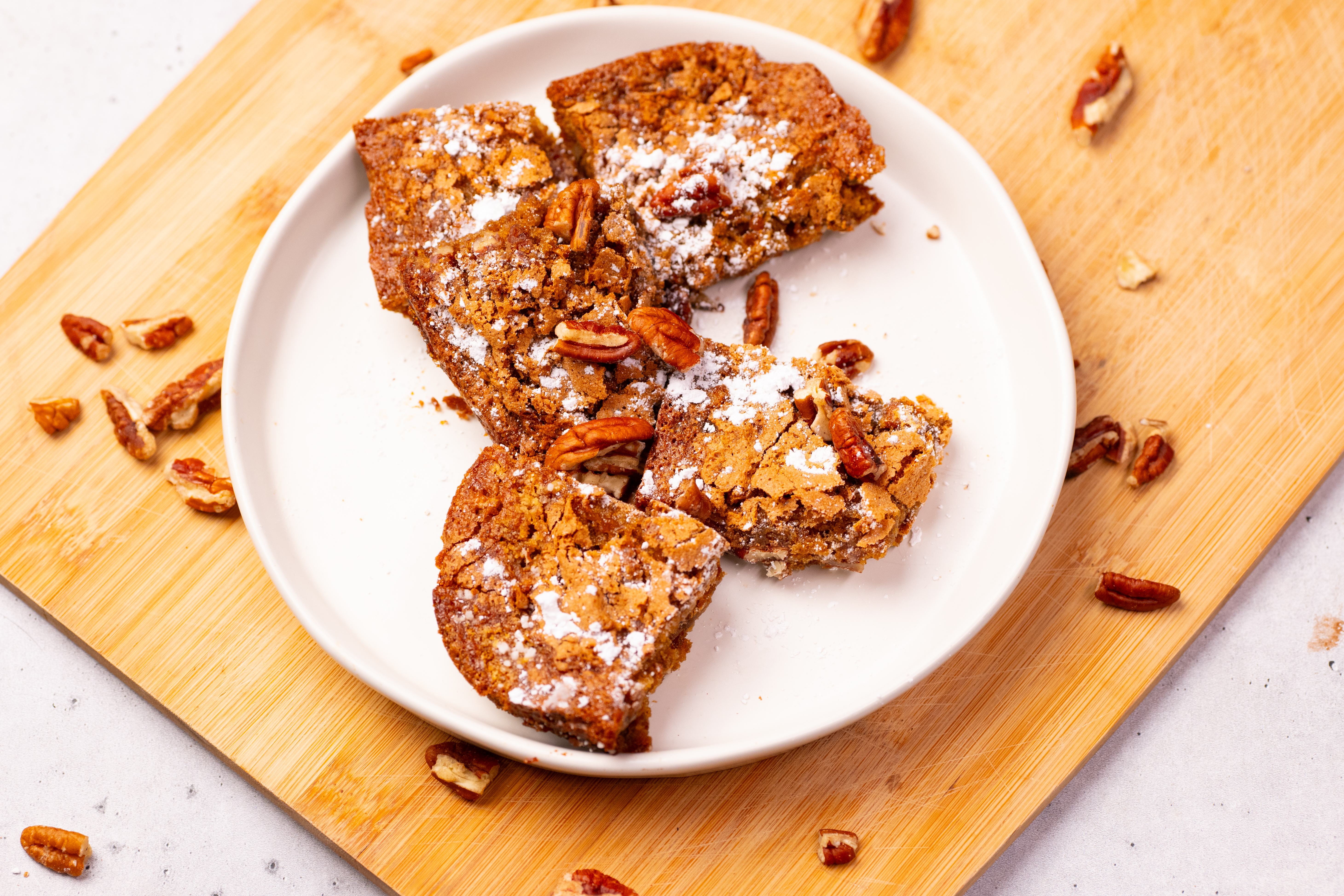 Lazy Pecan Pie Bars