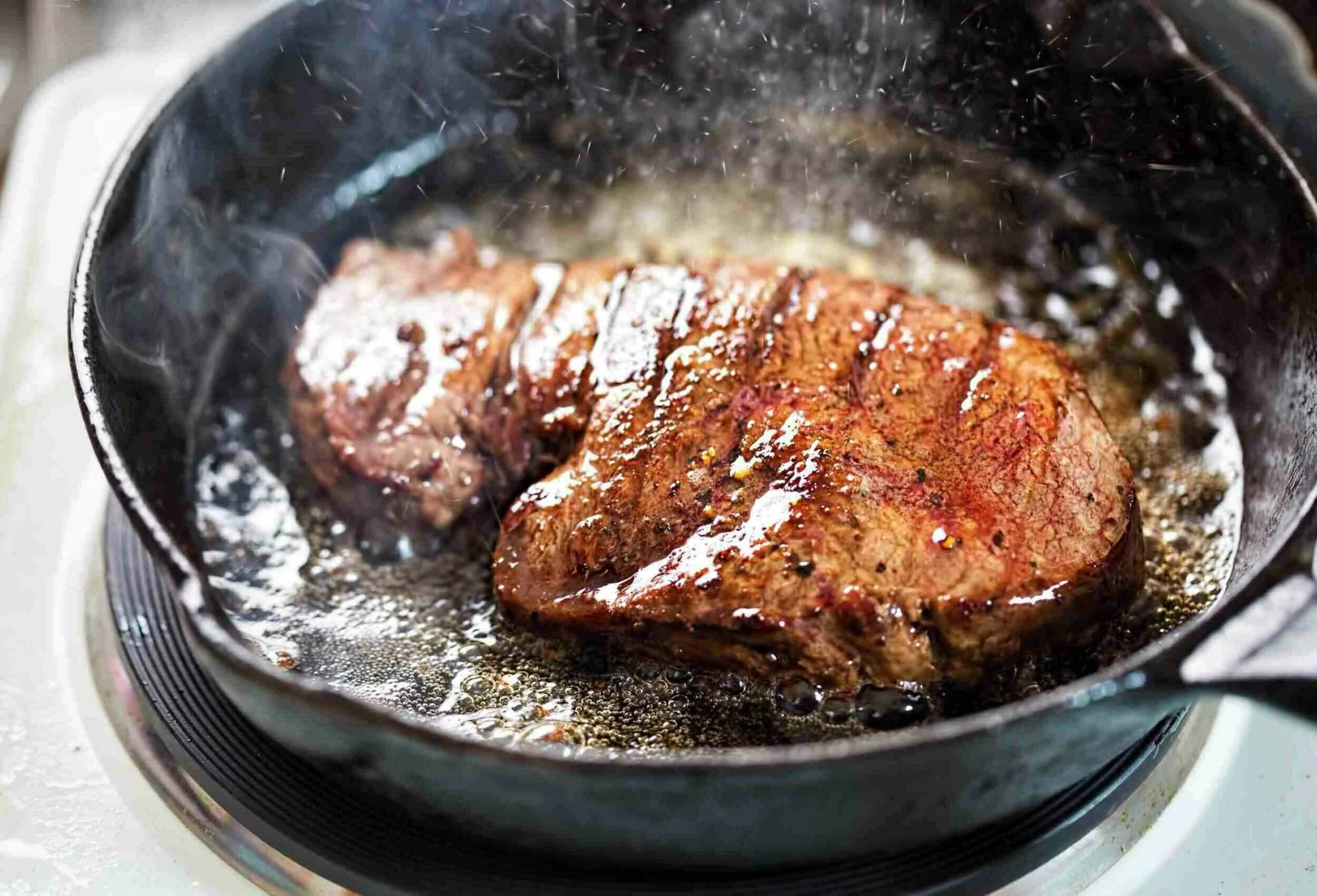 CastIron Skillet Steak