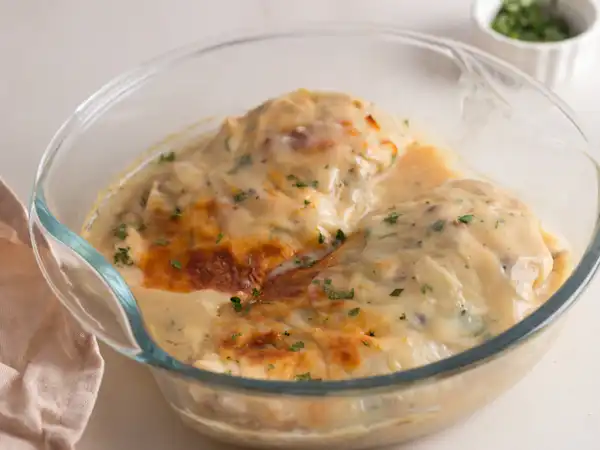 Creamy Mushroom Chicken Bake