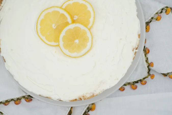 No-Bake Lemon Cheesecake 1