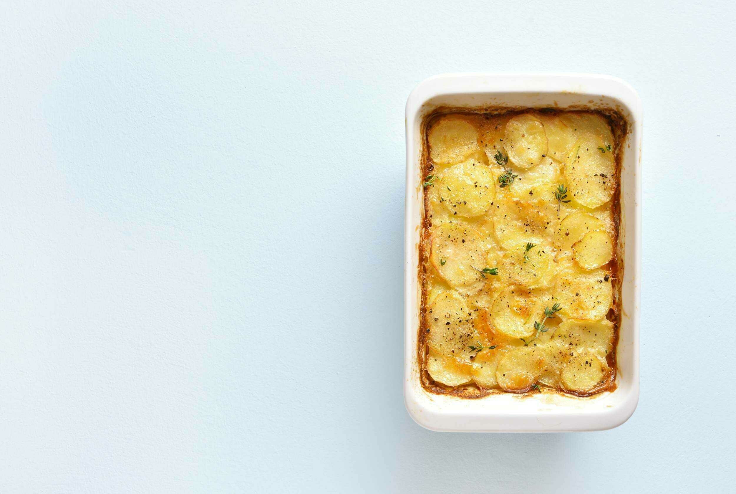 Simple Au Gratin Potatoes