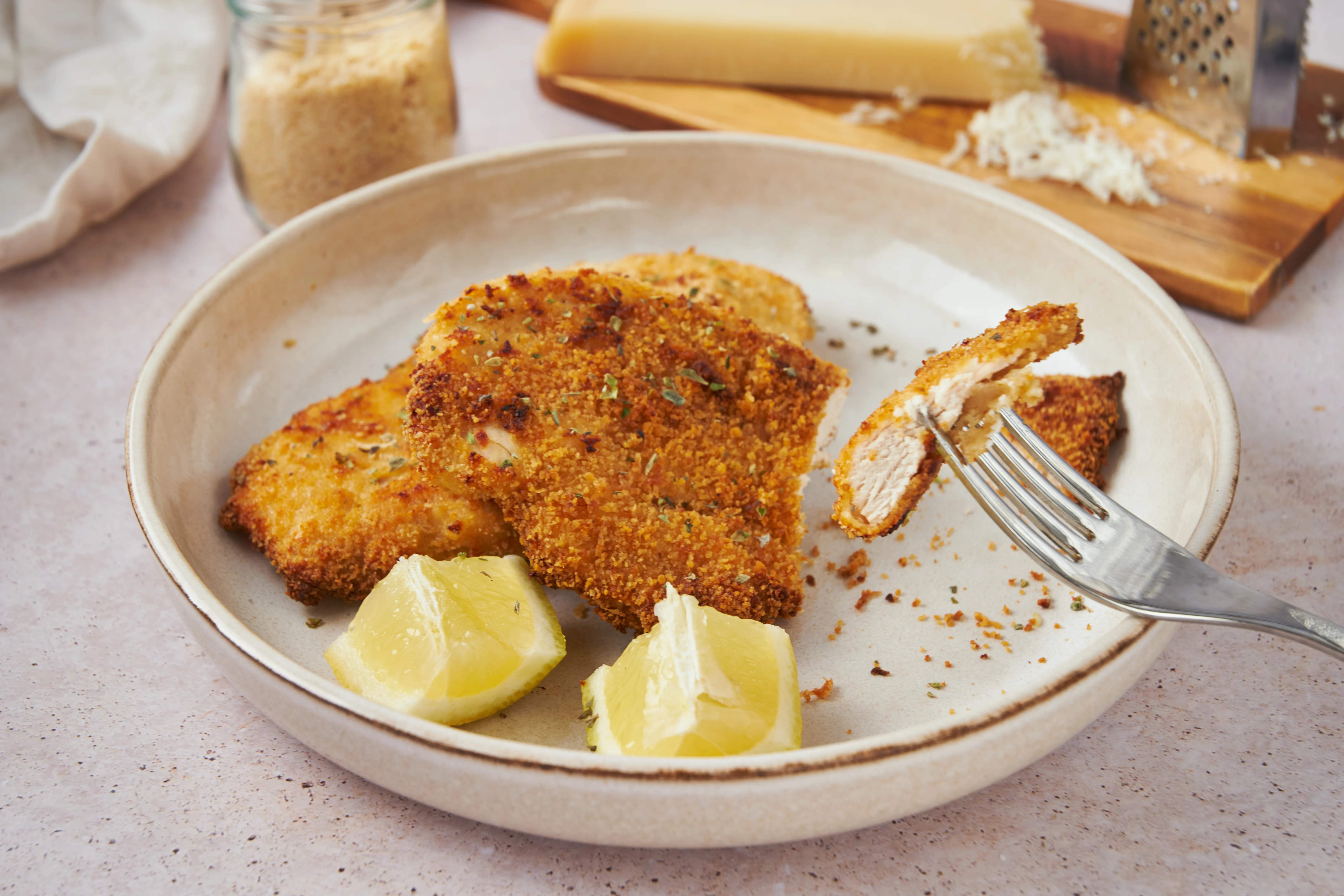 Cheesy Crusted Chicken