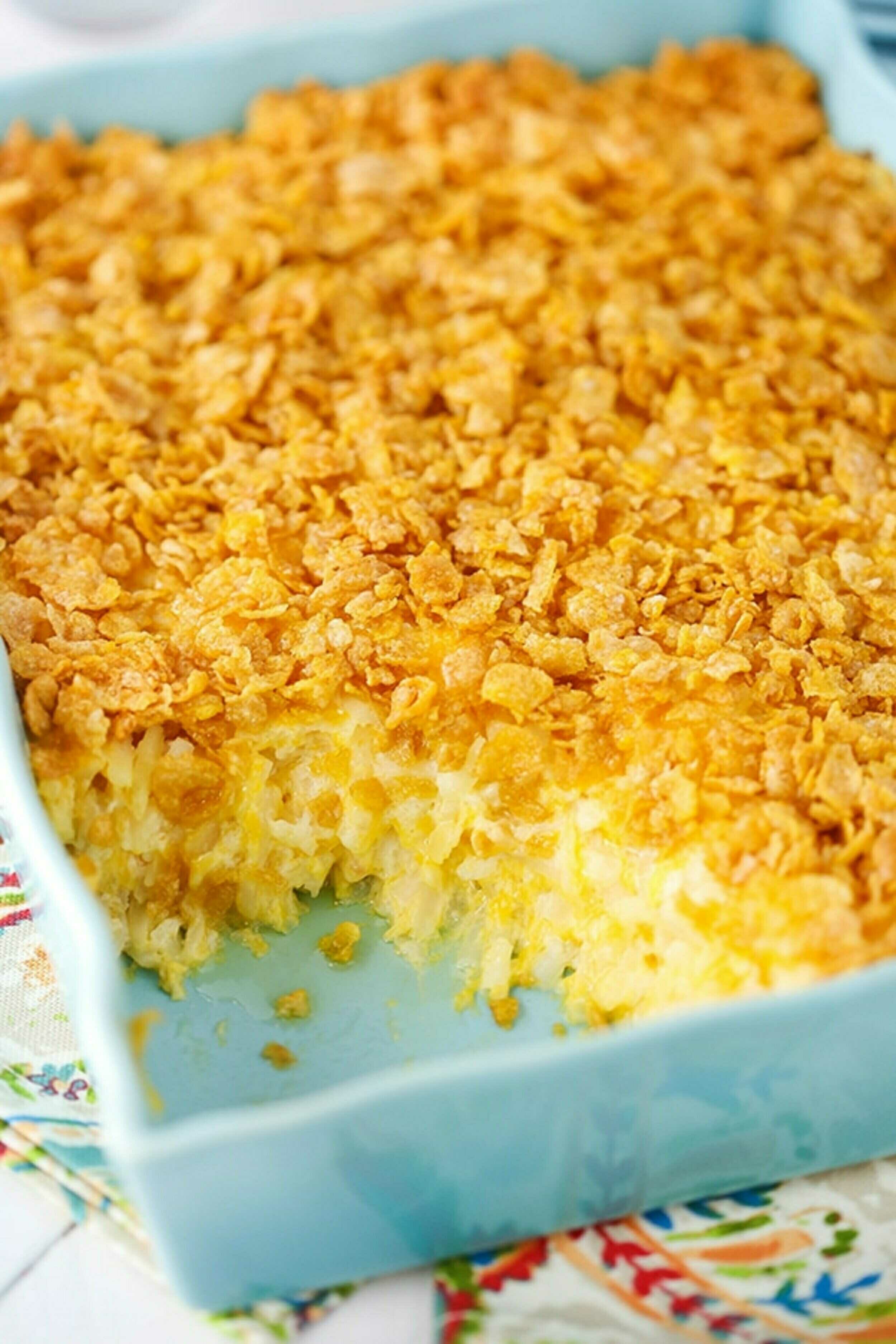 Crunchy Hash Brown Casserole   Crunchy Hash Brown Casserole Image