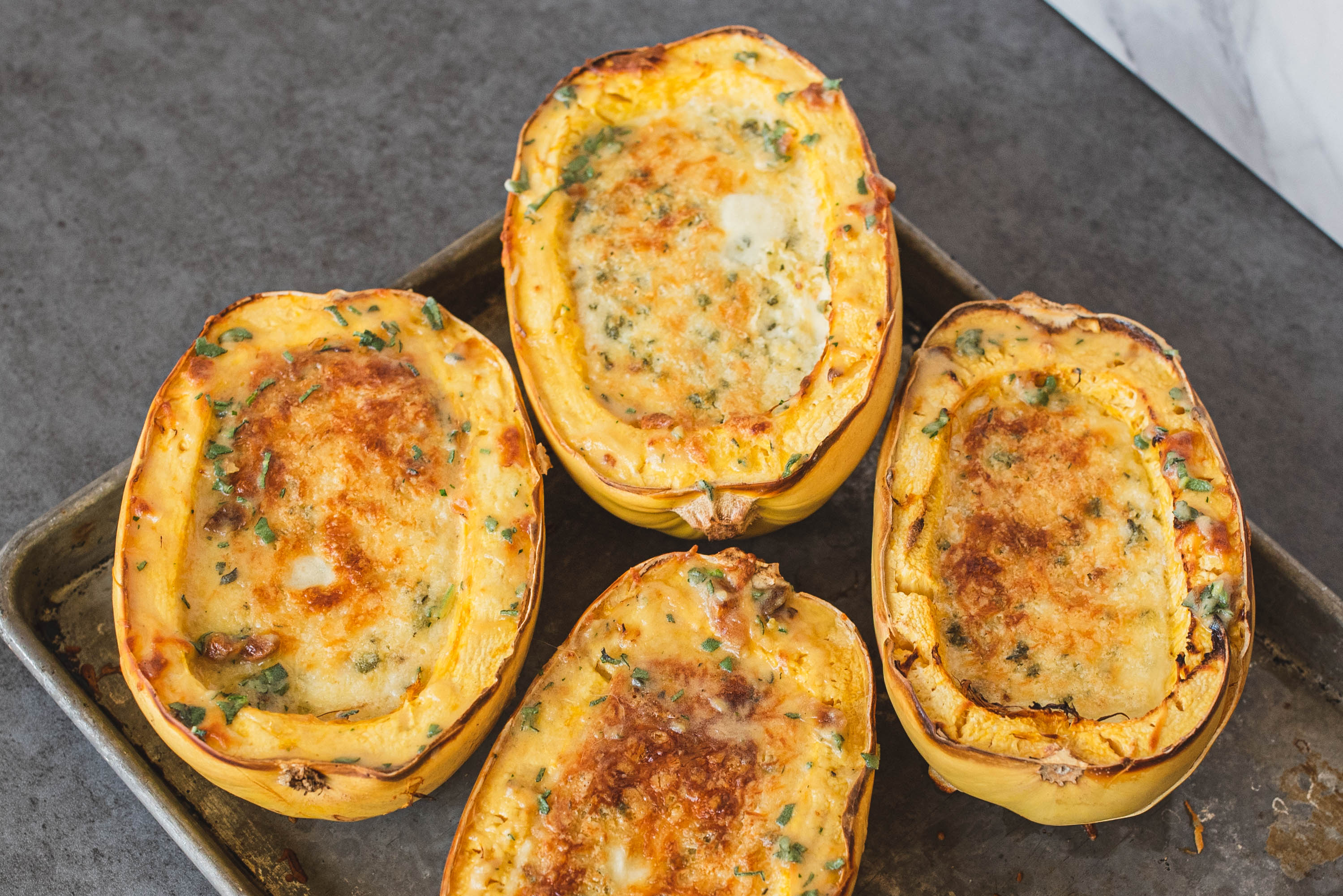 Cheesy Spaghetti Squash   Cheesy Spaghetti Squash  2  