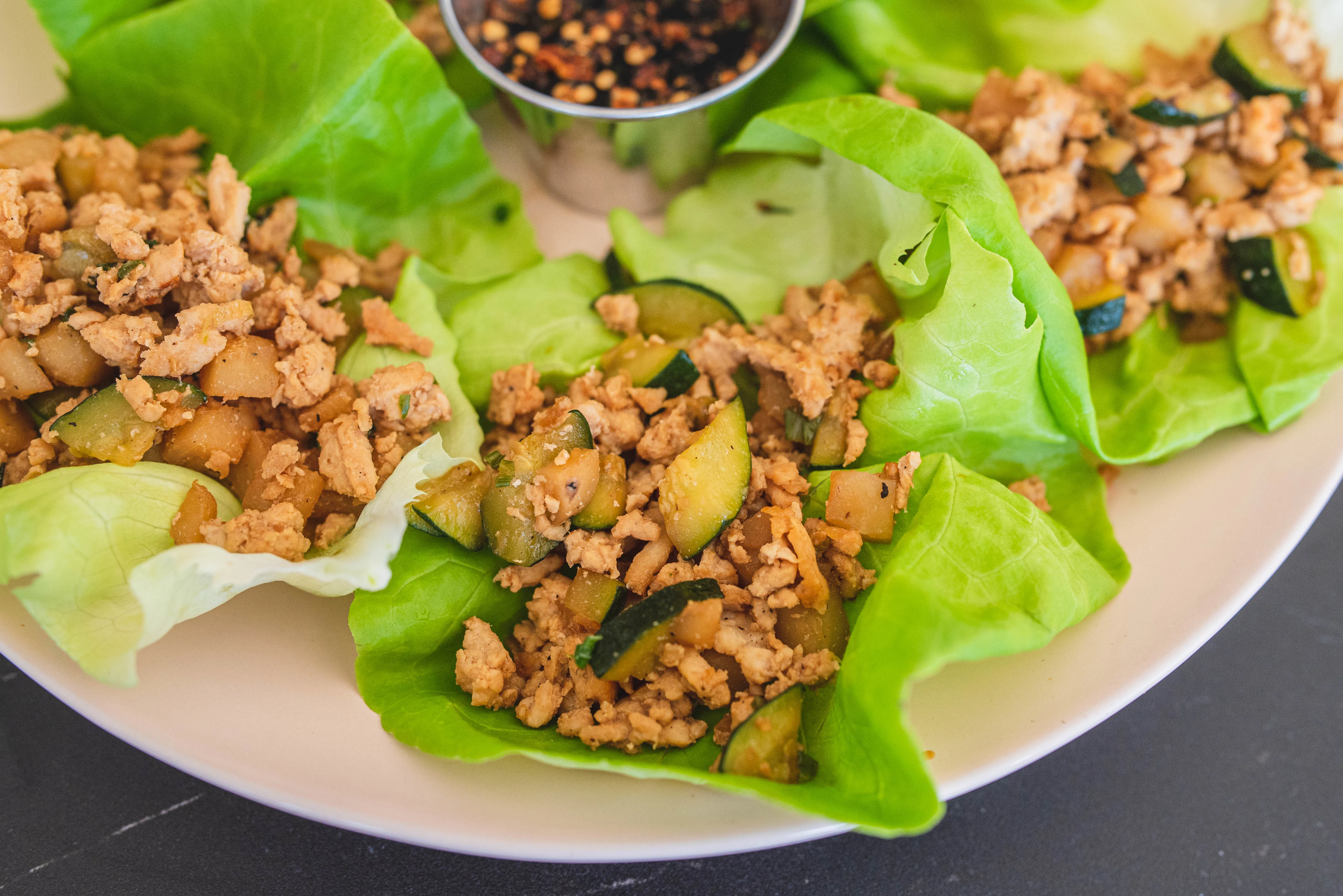 Kung Pao Chicken Wraps