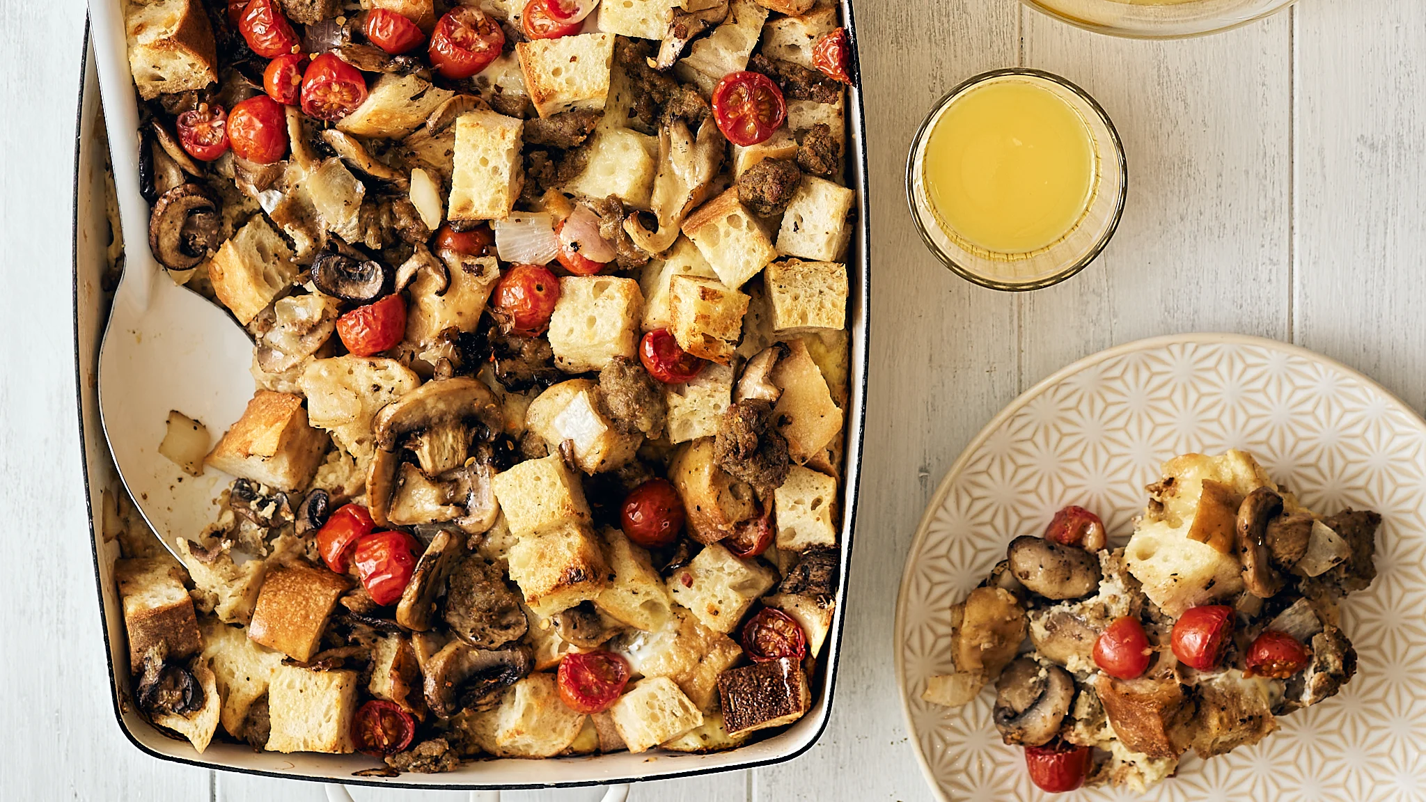 Turkey Sausage Breakfast Bake