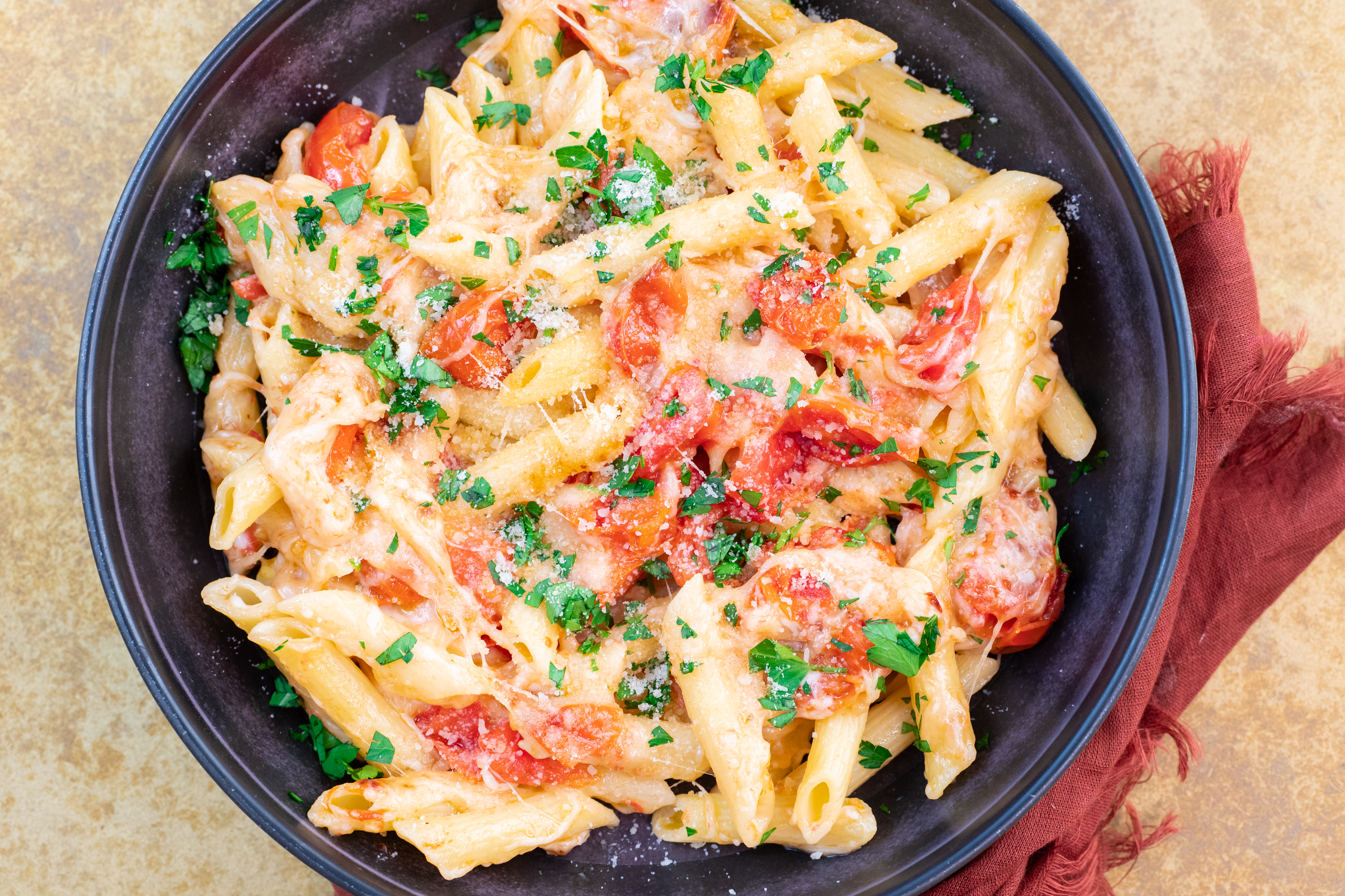 Tomato Basil Penne Pasta