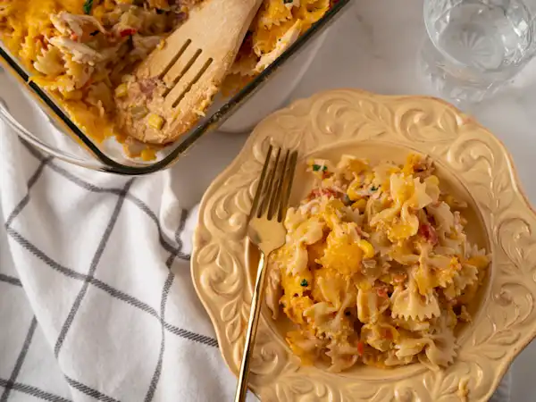 Easy BBQ Chicken Casserole