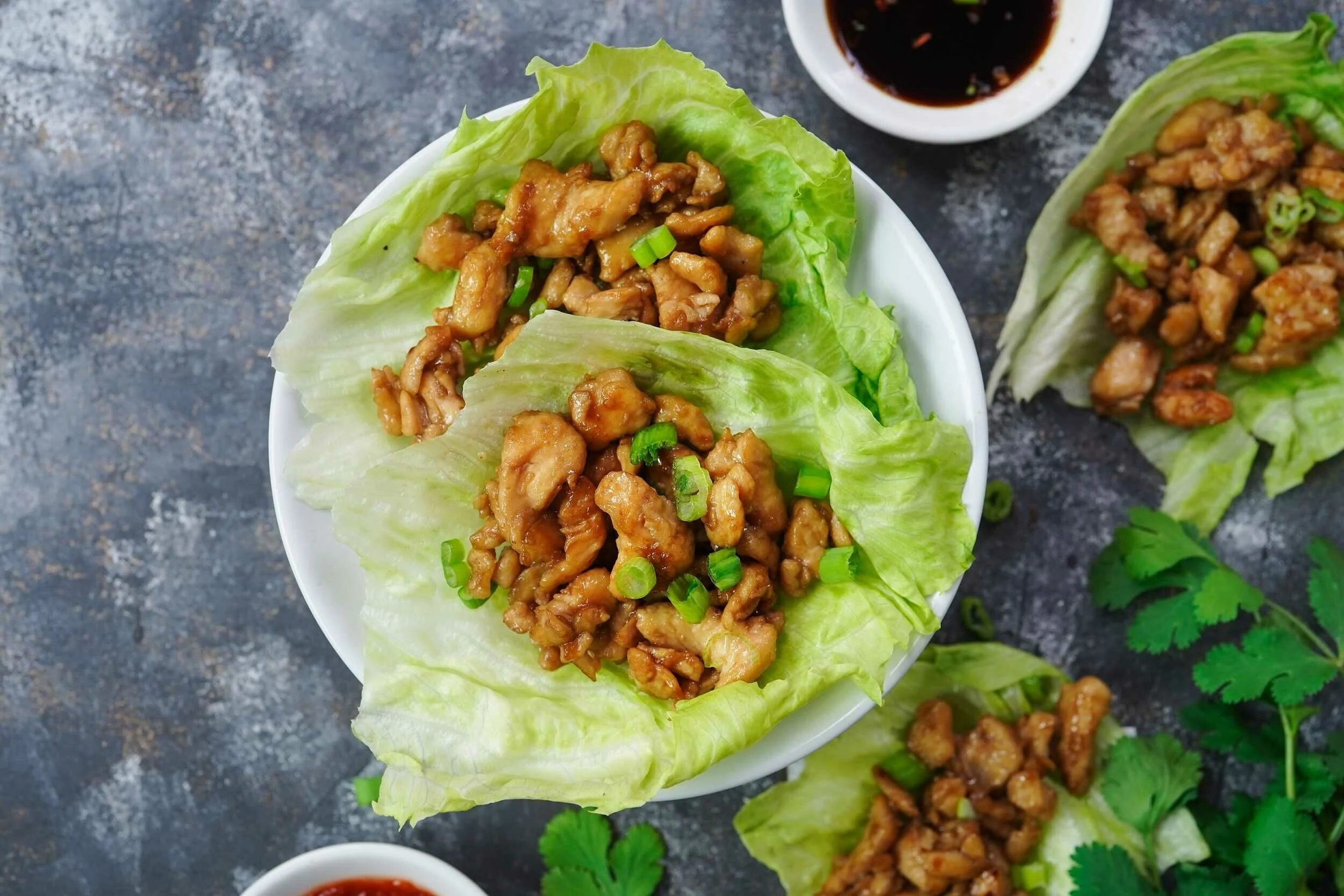 Copycat Chicken Lettuce Wraps
