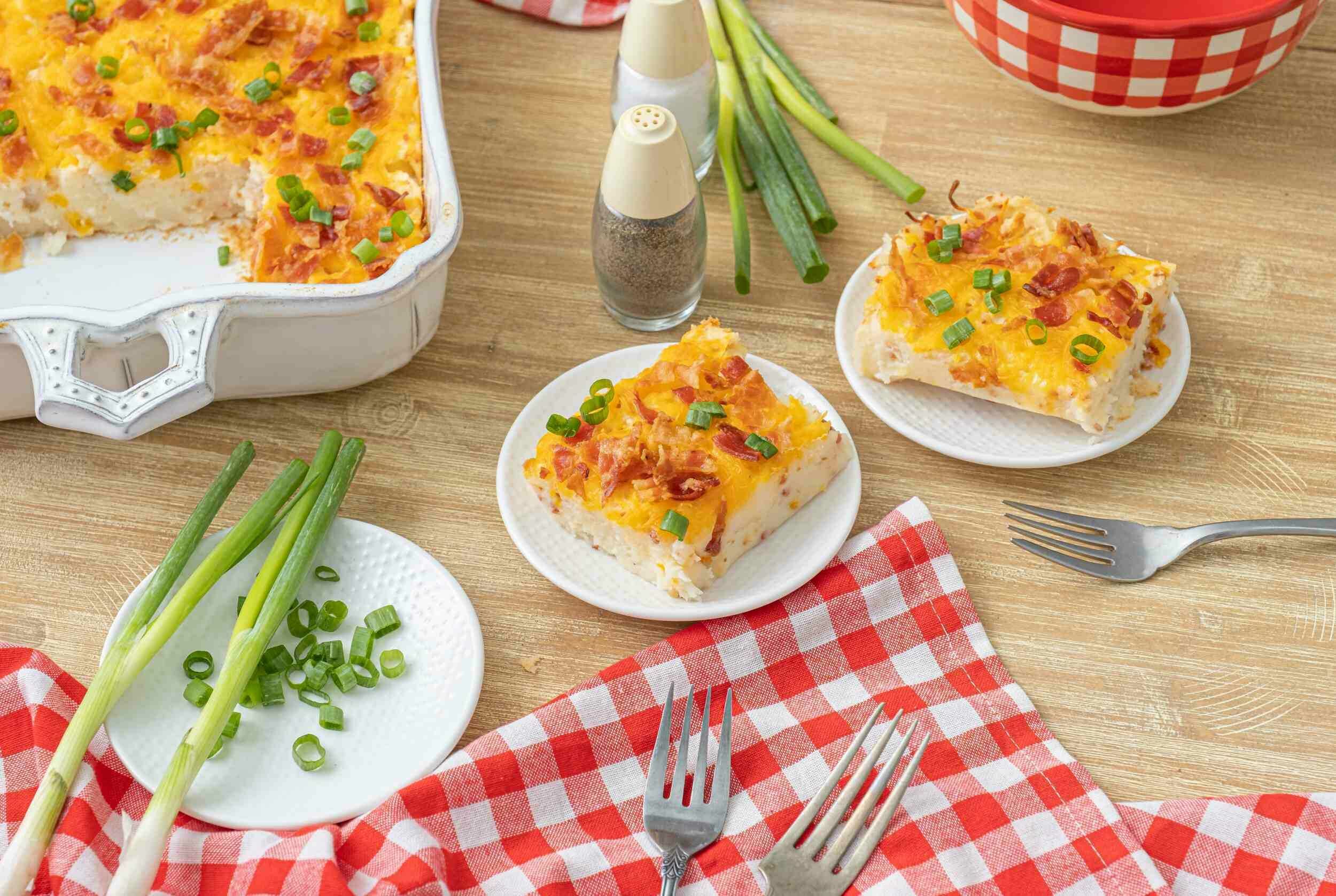 Twice Baked Potato Casserole