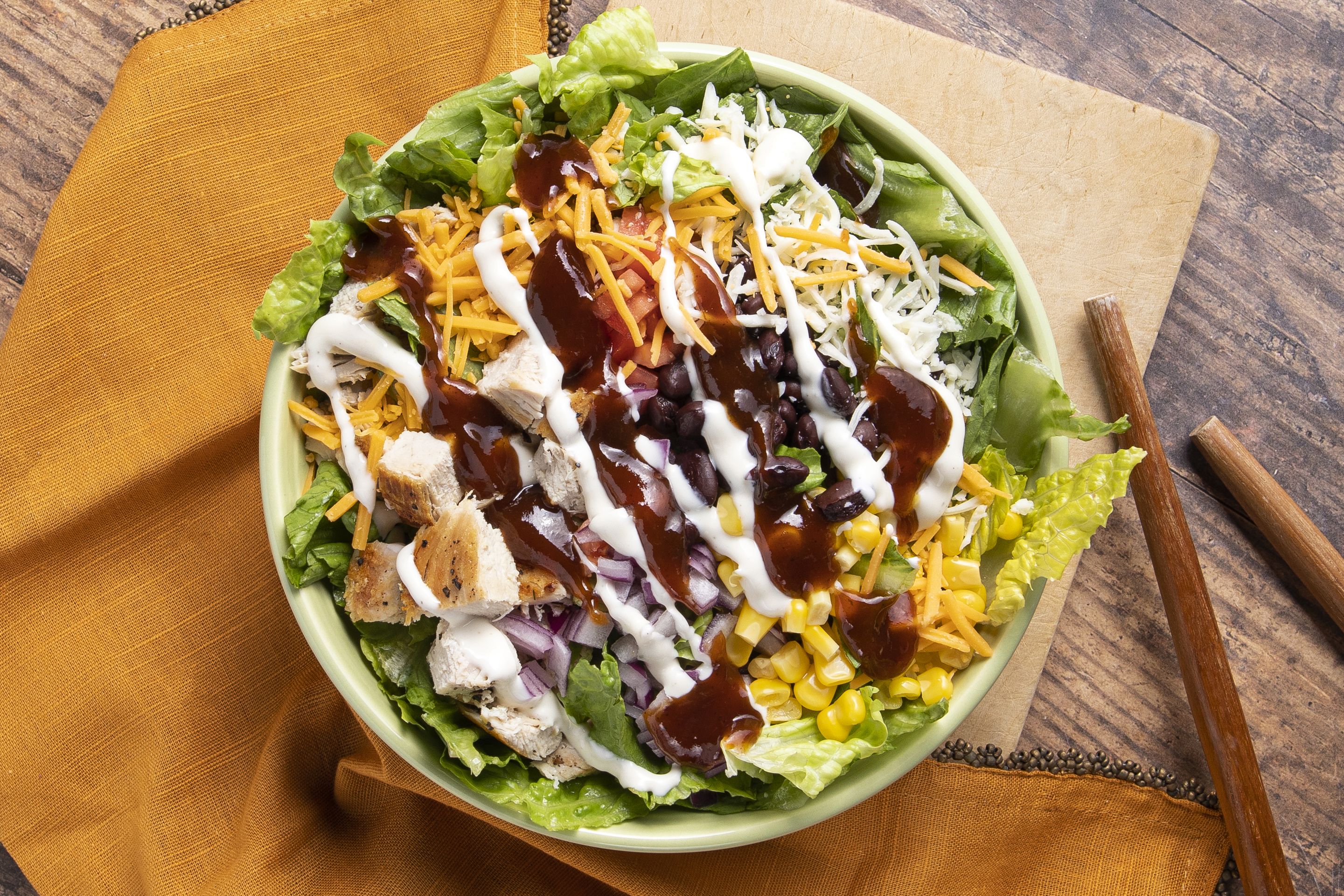 Southwest BBQ Chicken Salad