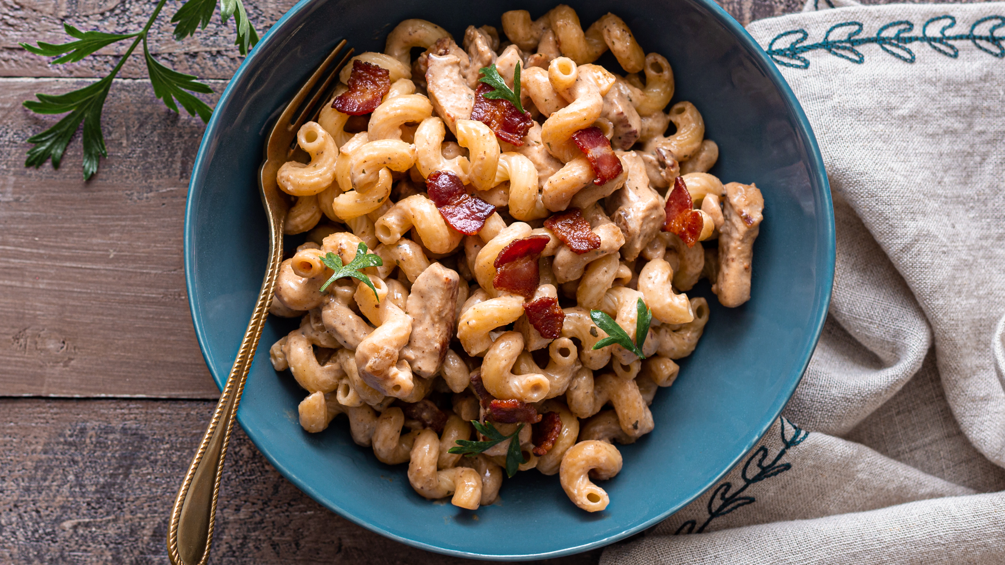 Chicken Bacon Ranch Pasta