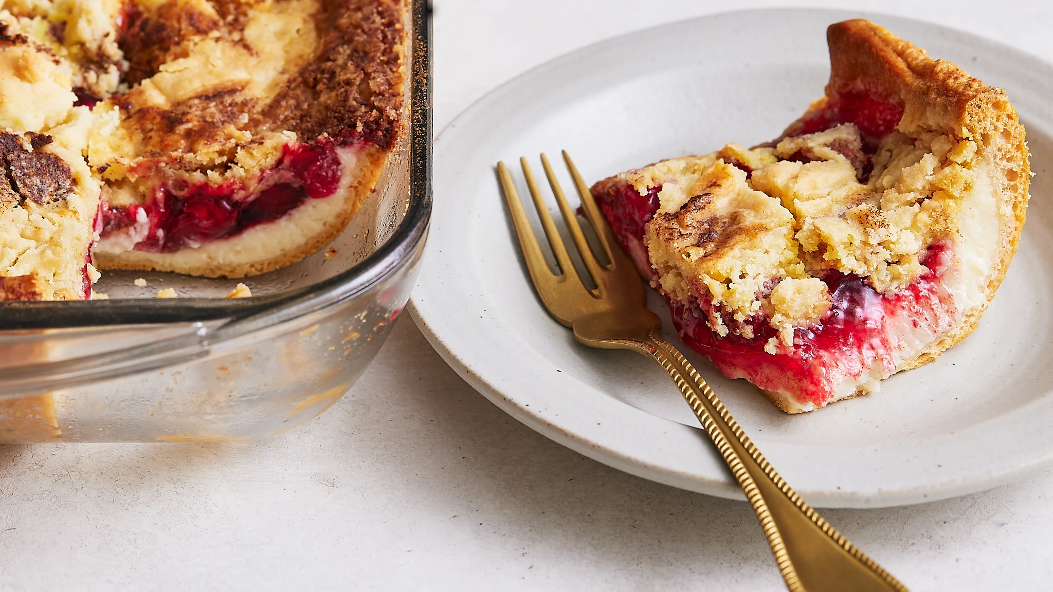 Dreamy Cherry Dump Bake