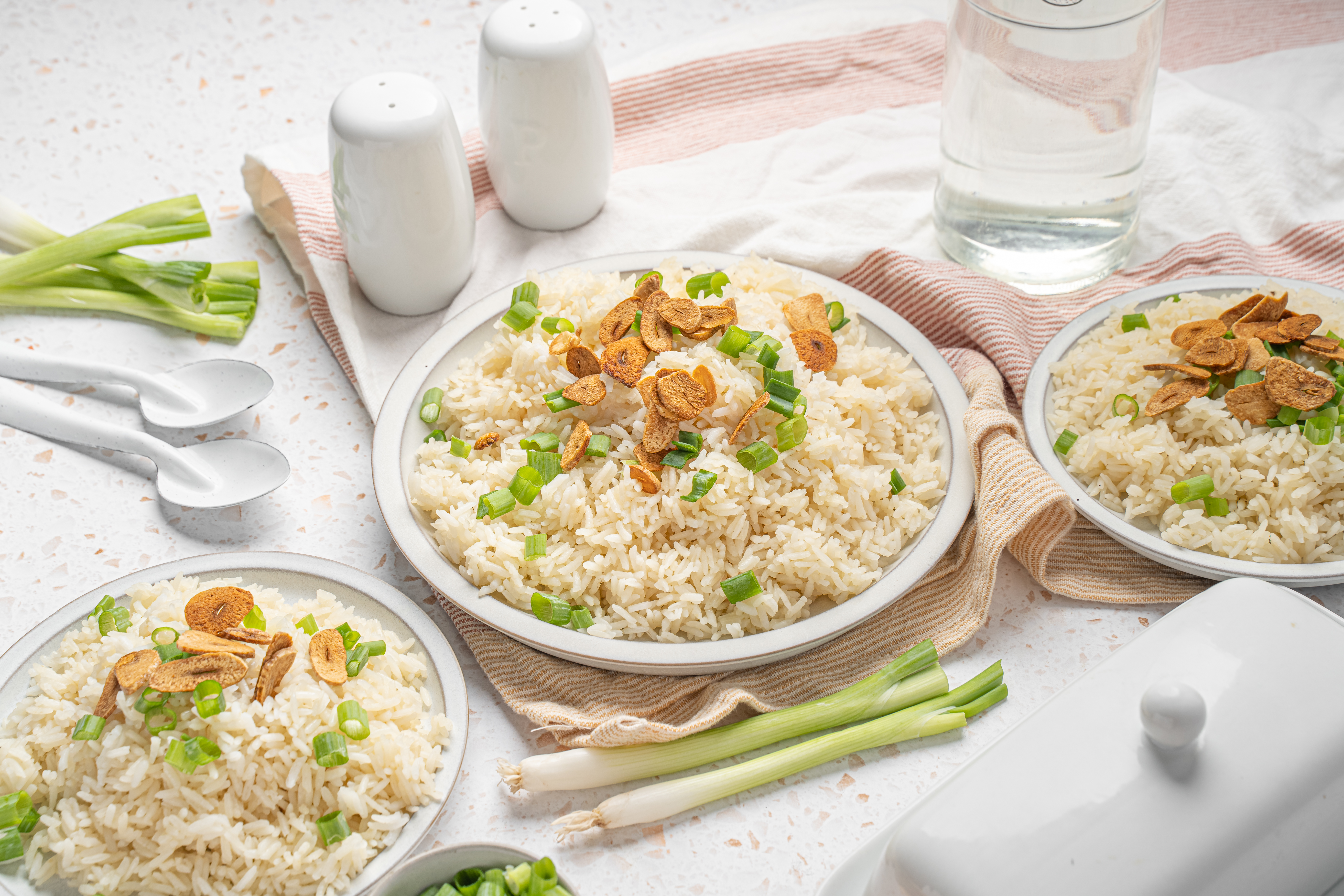 Buttery Garlic Yellow Rice