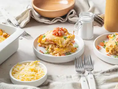 Shredded Chicken Casserole-image