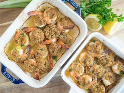 Fancy Shrimp Casserole