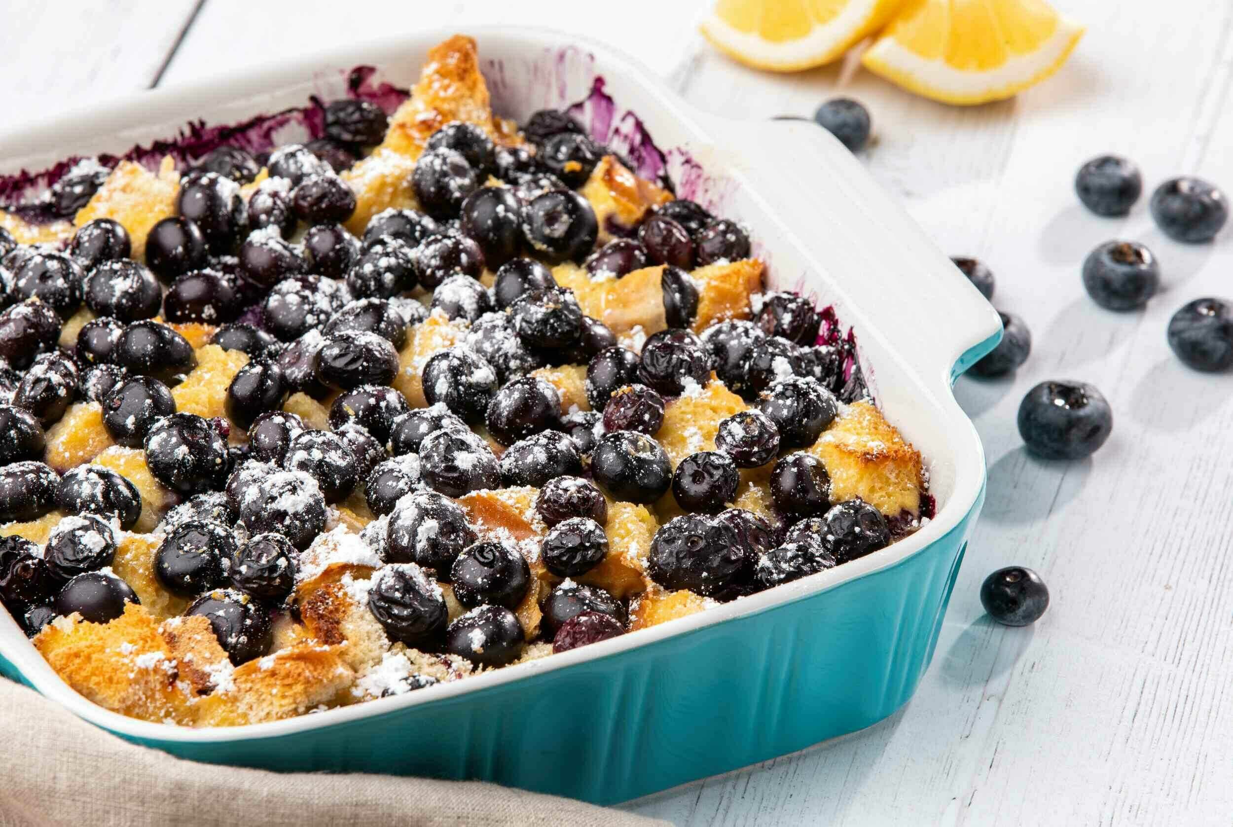 Blueberry French Toast Bake