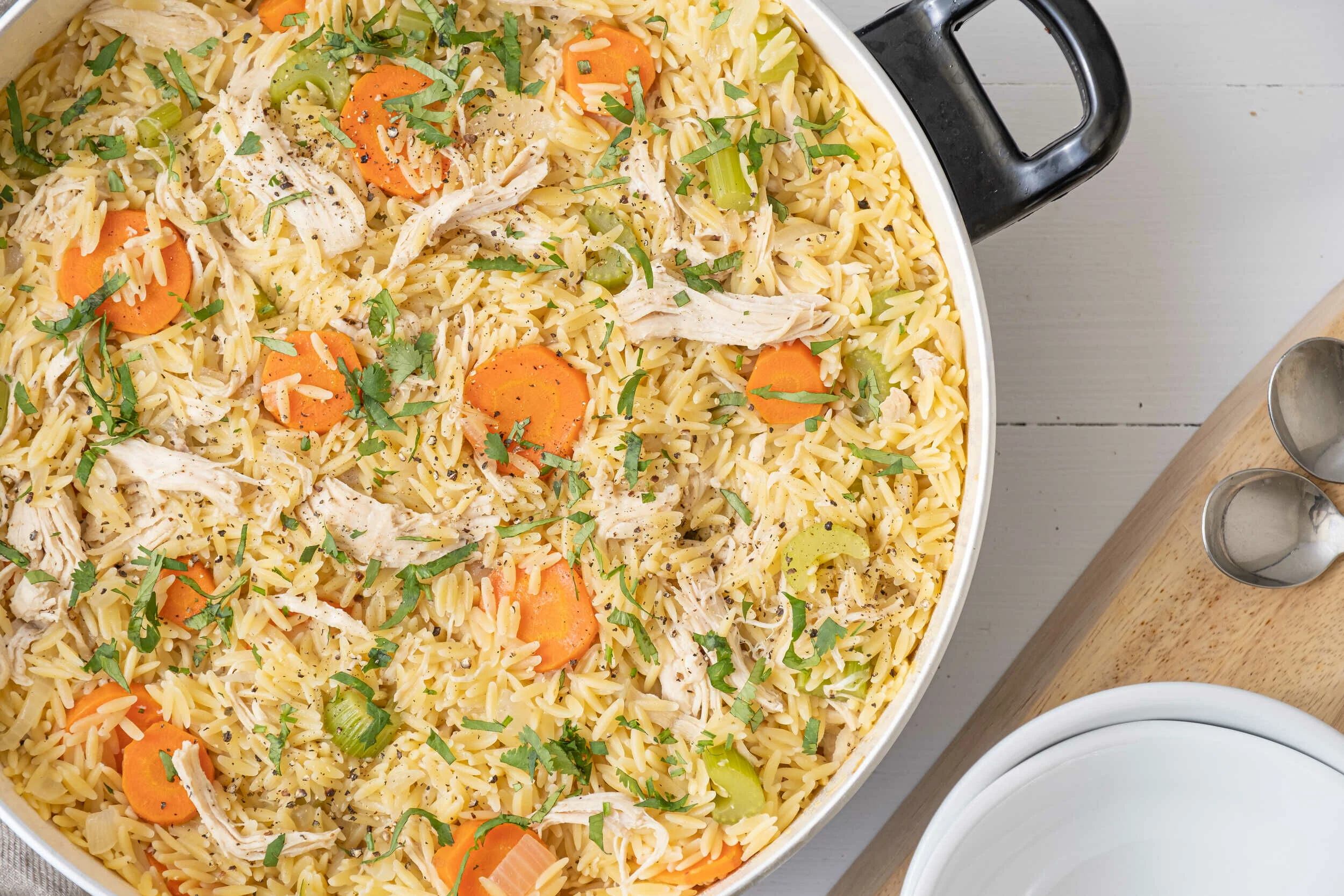 Creamy Chicken Orzo