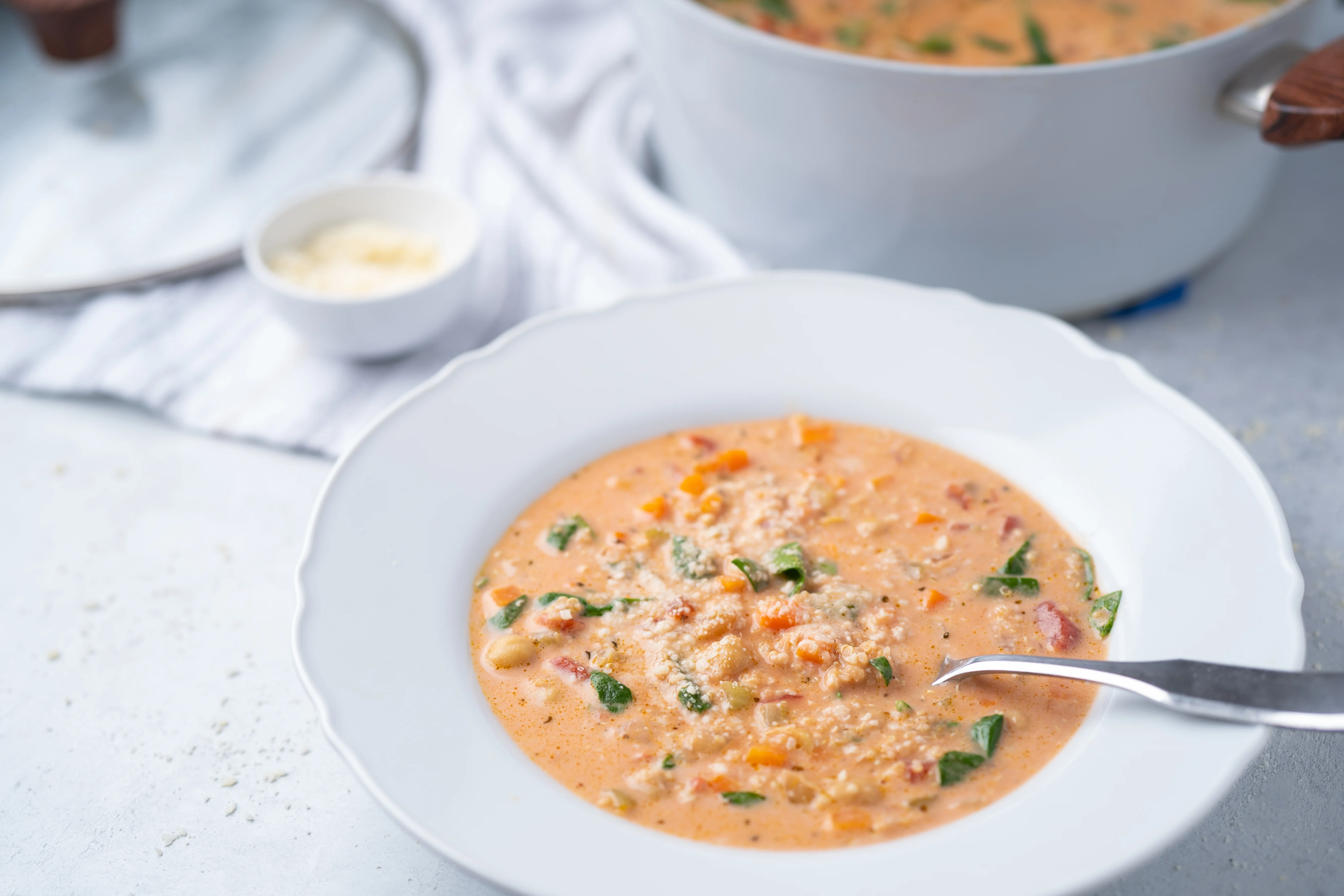 Creamy Quinoa Soup