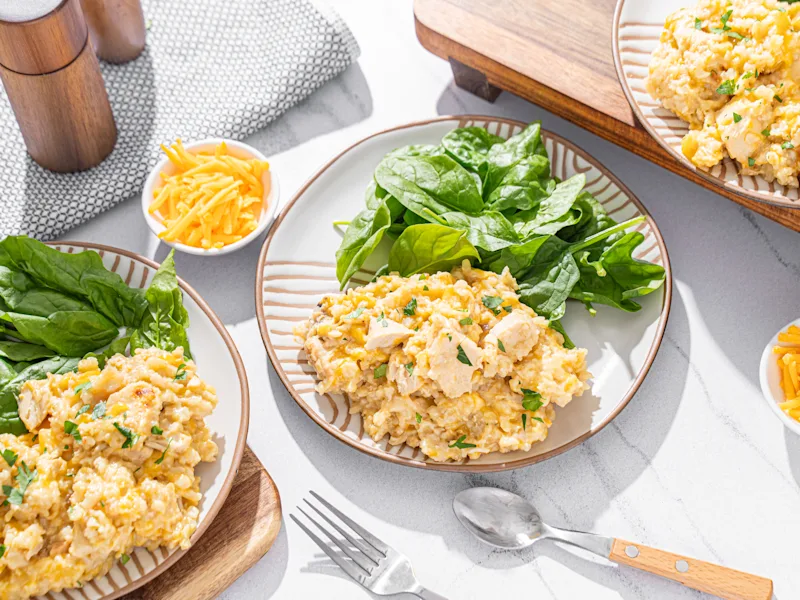 Cheesy Chicken & Rice